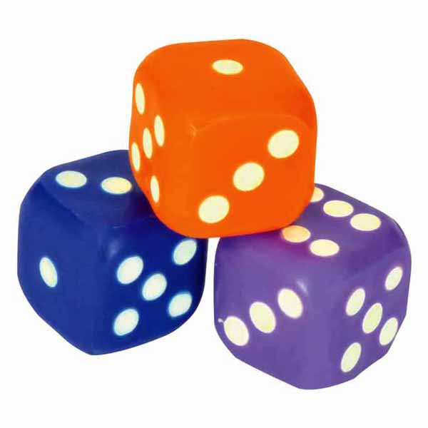 Colored Dice 25mm