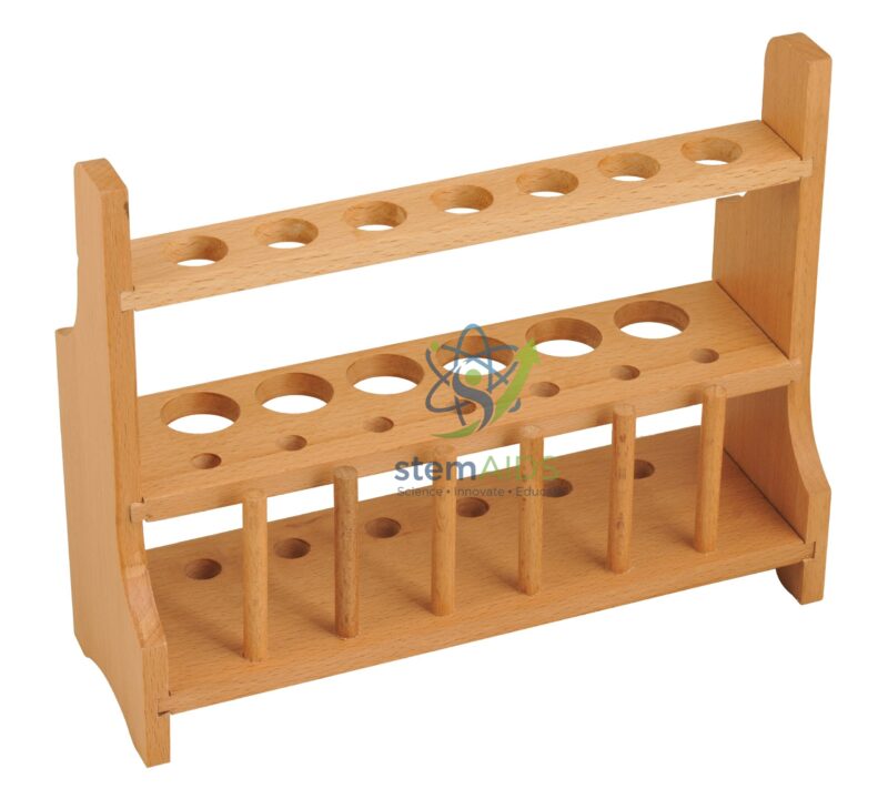 Test Tube Stand and other Laboratory Products of Steamed Beech 1 Test Tube Stand and other Laboratory Products of Steamed Beech - General Lab Products | STEMAids
