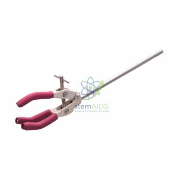 Standard Clamp Retort, Three Pronged, Rubber Lined - General Lab Products | STEMAids