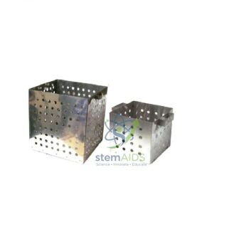 Test Tube Basket, Aluminium/Stainless Steel - General Lab Products | STEMAids