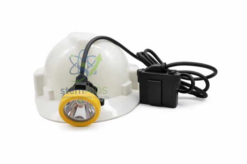 Helmet with Lamps 1 Helmet with Lamps - General Lab Products | STEMAids