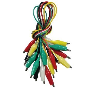 Crocodile Clip Jumper Wires - Physics Equipments | STEMAids
