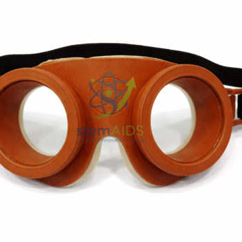 Red Rubber Gas Tight Goggles - General Lab Products | STEMAids