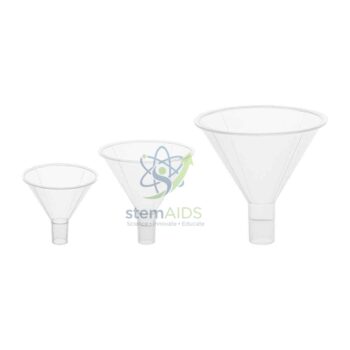 Powder Funnel, Plastic - Chemistry Lab Equipments | STEMAids
