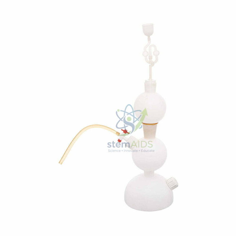 Kipps Apparatus, Plastic 1 Kipps Apparatus, Plastic - Chemistry Lab Equipments | STEMAids