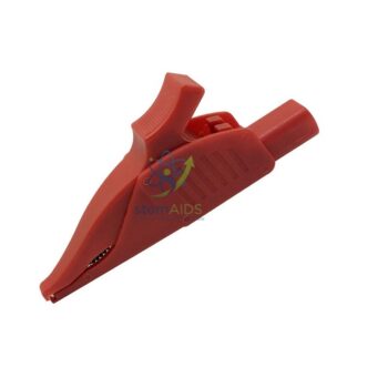 Secure Crocodile Clip Female Connector Ø 4 mm - Physics Equipments | STEMAids