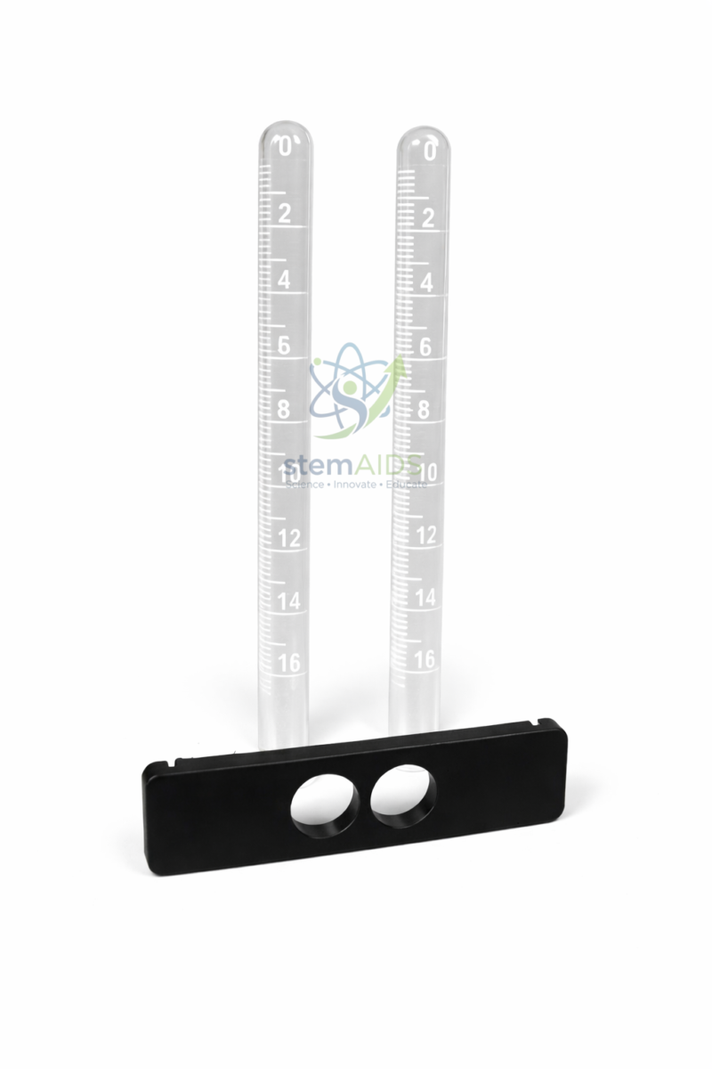Graduated Tubes for Electrolyzer 1 Graduated Tubes for Electrolyzer - Physics Equipments | STEMAids