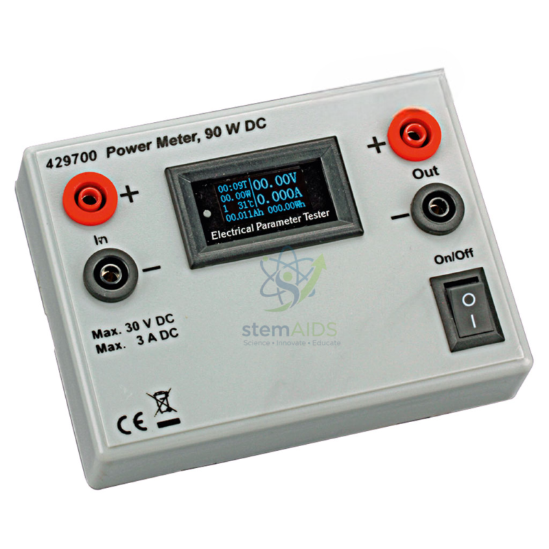 Autonomous Direct Current Joulemeter 1 Autonomous Direct Current Joulemeter - Physics Equipments | STEMAids