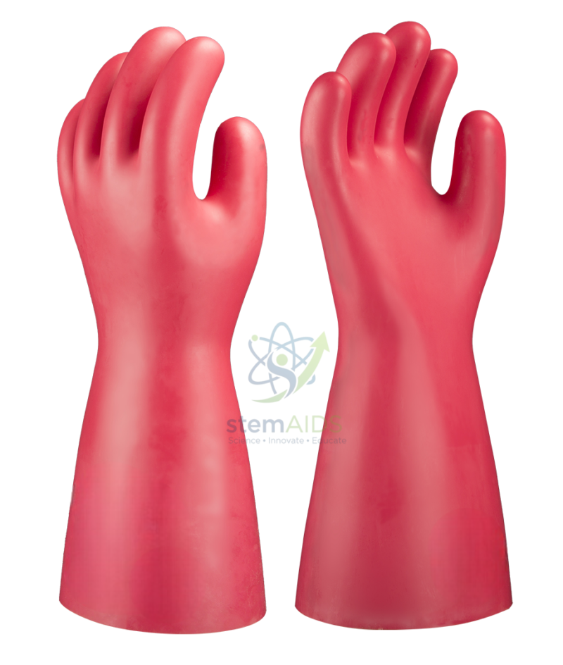 Electrical Shock Proof Hand Glove 1 Electrical Shock Proof Hand Glove - General Lab Products | STEMAids