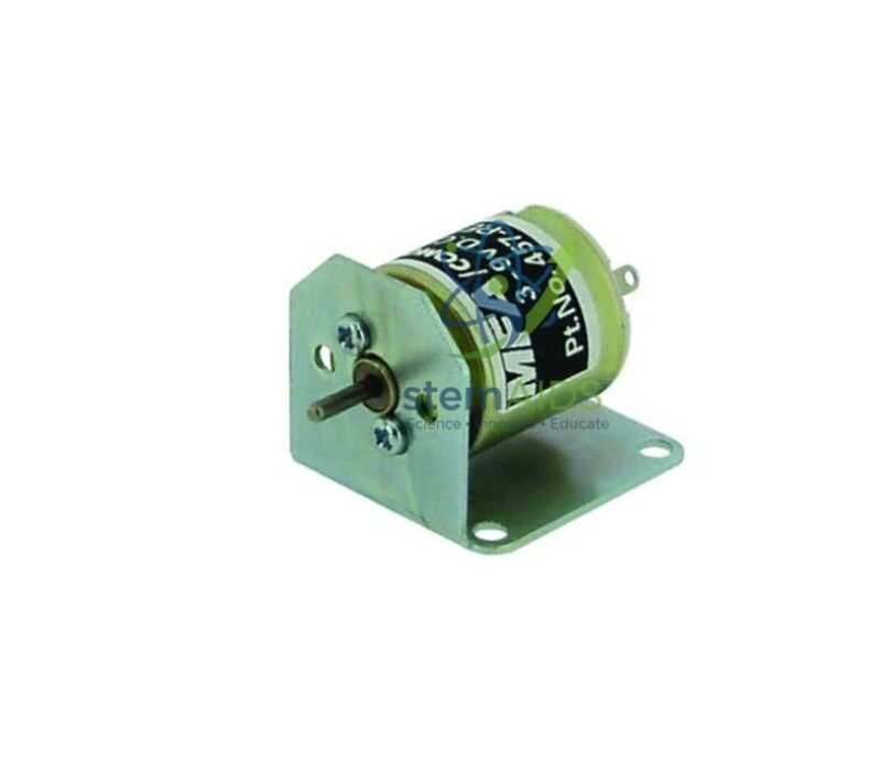 DC Electric Motor 6 to 15 V on Bracket 1 DC Electric Motor 6 to 15 V on Bracket - Physics Equipments | STEMAids