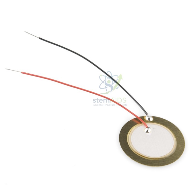 Piezoelectric Disc 27 mm 1 Piezoelectric Disc 27 mm - Physics Equipments | STEMAids