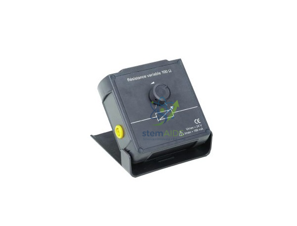 Variable resistance 100 Ω 1 Variable resistance 100 Ω - Physics Equipments | STEMAids