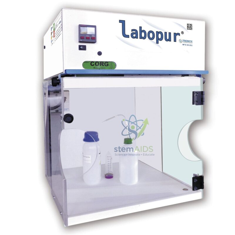 Mini air recirculation hood Labopur H70 1 Mini air recirculation hood Labopur H70 - General Lab Products | STEMAids