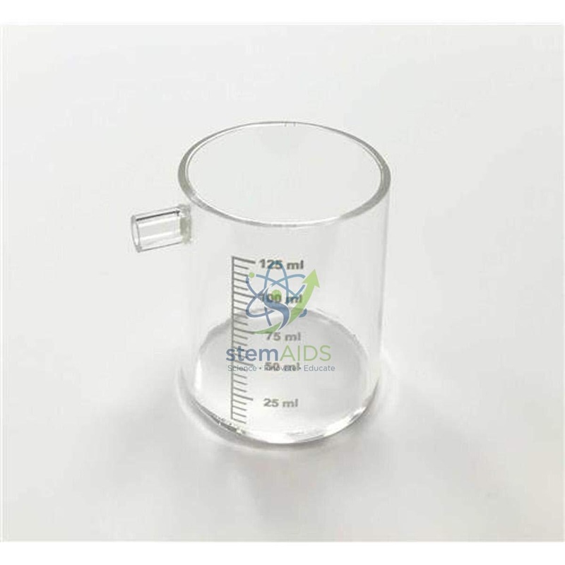 Overflow Can, Clear Acrylic 1 Overflow Can, Clear Acrylic - Chemistry Lab Equipments | STEMAids