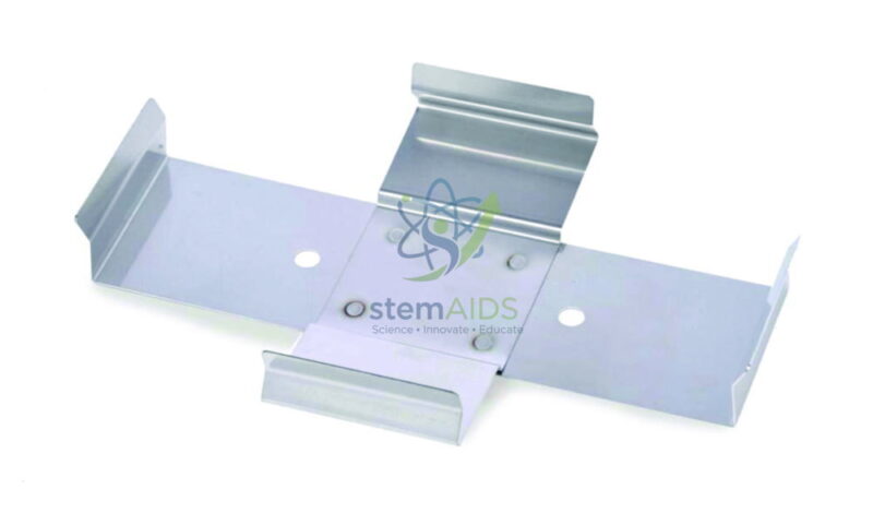 Stainless steel microplate clamp 1 Stainless steel microplate clamp - General Lab Products | STEMAids