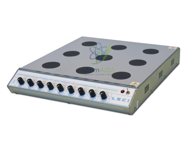 Non-heating multi-position magnetic stirrer 1 Non-heating multi-position magnetic stirrer - General Lab Products | STEMAids