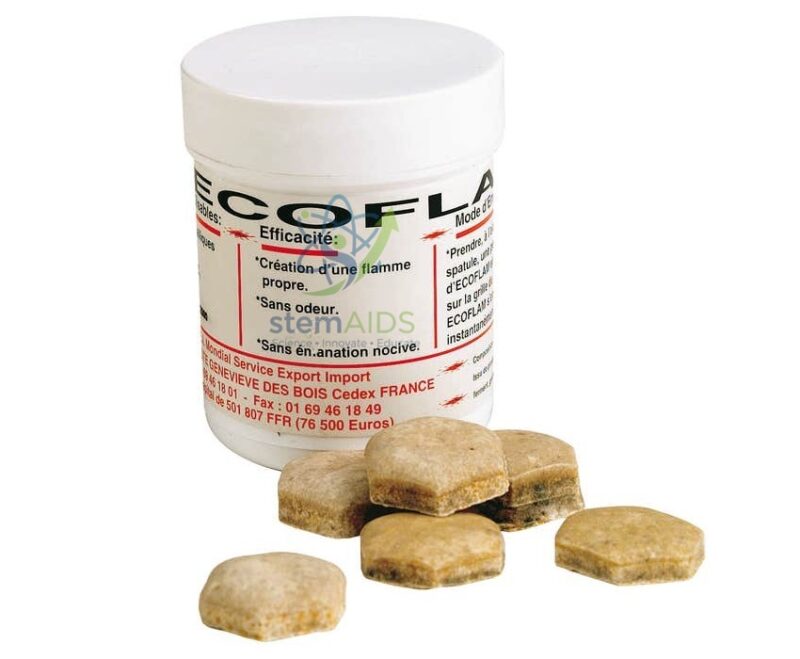 Ecoflam Pastilles (Set of 41) 1 Ecoflam Pastilles (Set of 41) - Chemistry Lab Equipments | STEMAids