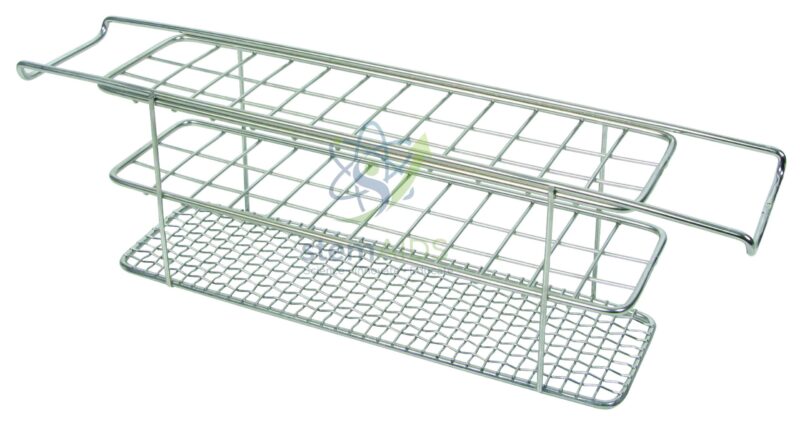Test tube rack for water bath with stainless steel tank 1 Test tube rack for water bath with stainless steel tank - General Lab Products | STEMAids