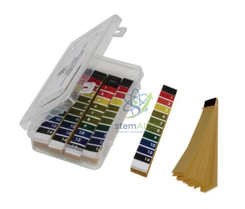 pH Paper, Wide Range 1 pH Paper, Wide Range - Chemistry Lab Equipments | STEMAids