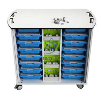 Zioxi charging trolley for trays - TLM Kits | STEMAids