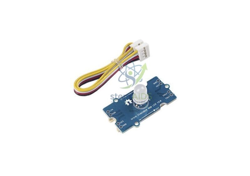 RGB LED 8mm Grove 1 RGB LED 8mm Grove - Stem Kits | STEMAids