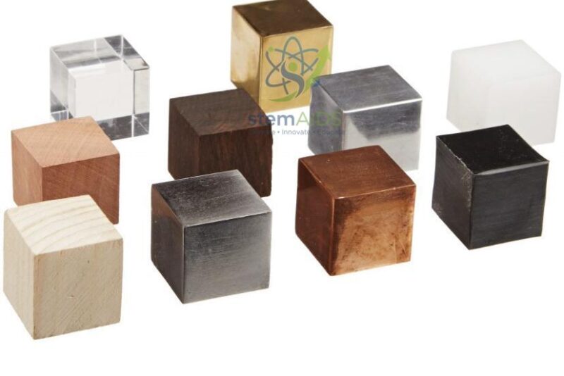 Density Cube Set of 10 1 Density Cube Set of 10 - Chemistry Lab Equipments | STEMAids