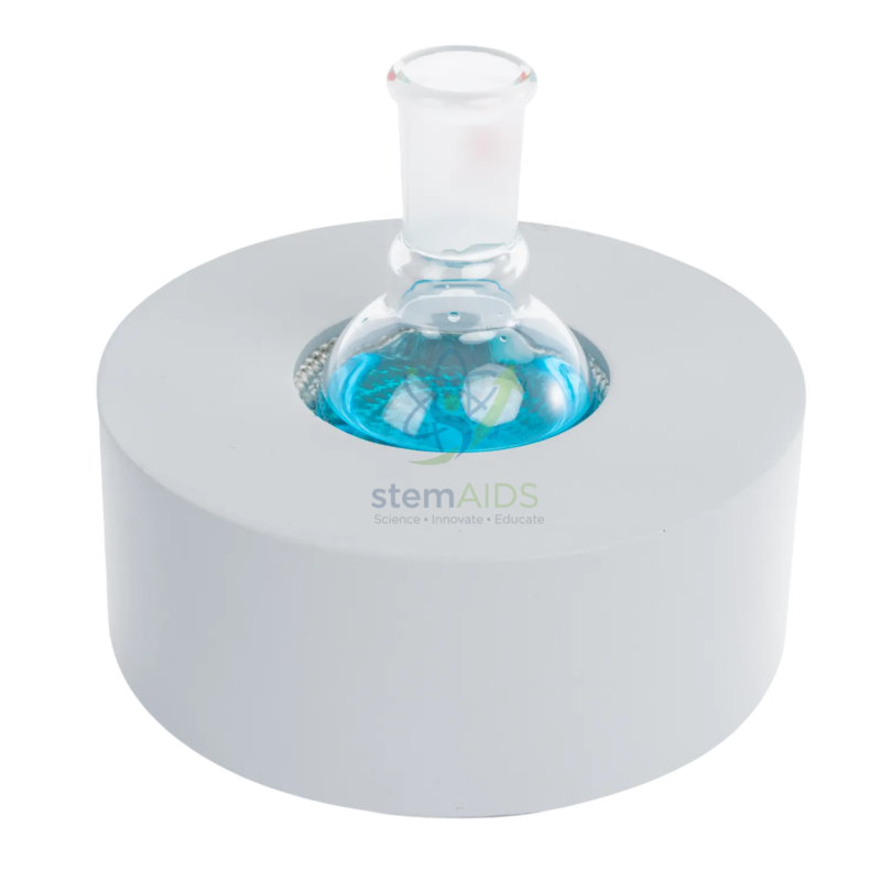 Heating block for magnetic stirrer (for flask) 1 Heating block for magnetic stirrer (for flask) - General Lab Products | STEMAids