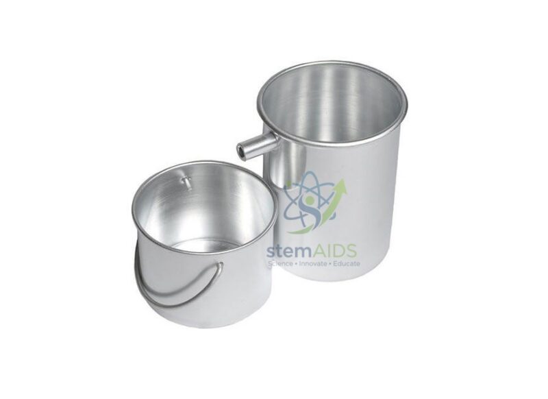 Overflow Can and Bucket Set 1 Overflow Can and Bucket Set - Chemistry Lab Equipments | STEMAids