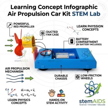Air Propulsion Car Kit - Stem Kits | STEMAids