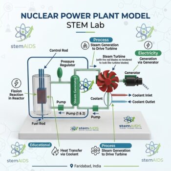 Nuclear Power Plant Model - Stem Kits | STEMAids