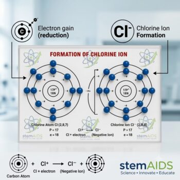 Formation of Chlorine Ion Model - Stem Kits | STEMAids