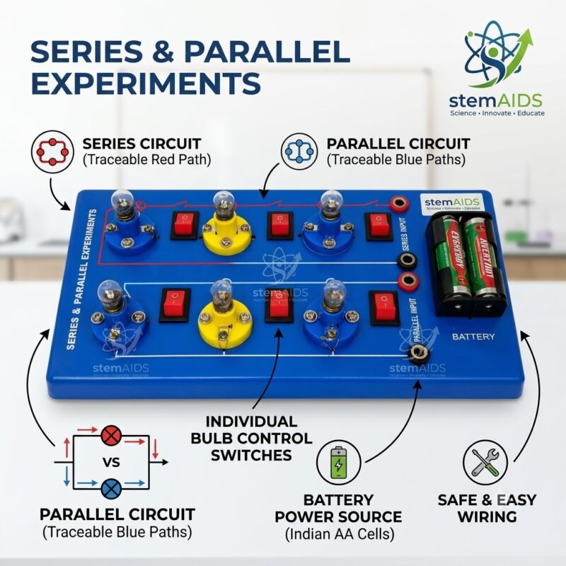 Series & Parallel Circuit Kit 1 Series & Parallel Circuit Kit - Stem Kits | STEMAids