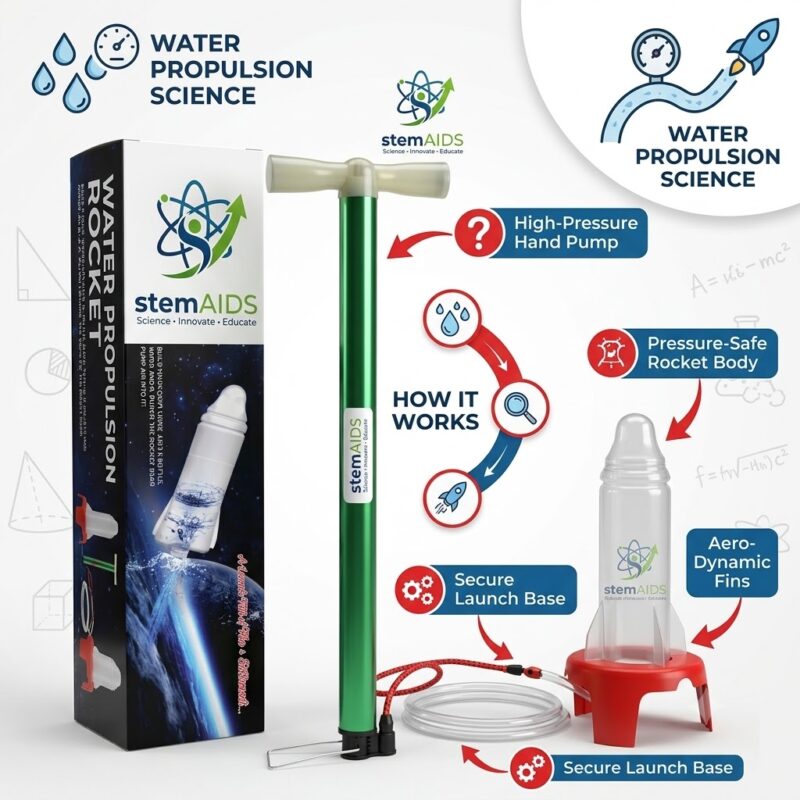 Water Propulsion Rocket Kit 1 Water Propulsion Rocket Kit - Stem Kits | STEMAids