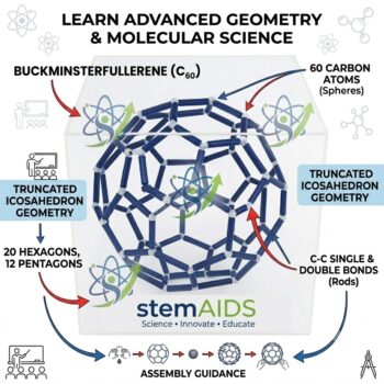 Bucky Ball Molecular Model - Stem Kits | STEMAids