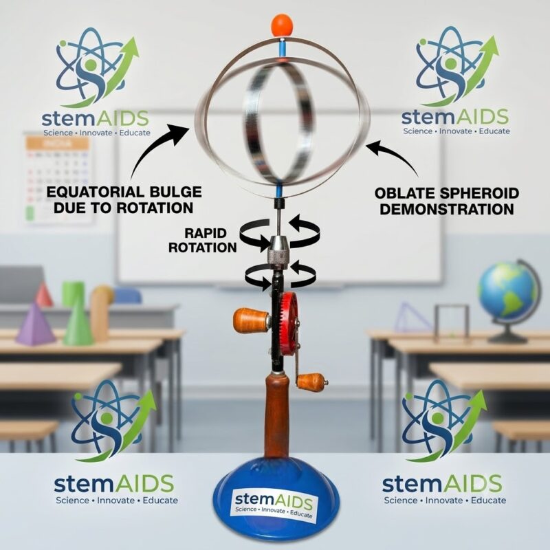 Earth's Shape Due to Rotation Model 1 Earth's Shape Due to Rotation Model - Stem Kits | STEMAids