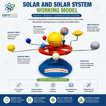 Solar System Working Model - Astronomy Lab Kits | STEMAids