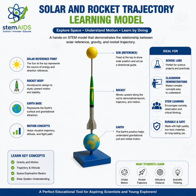 Rocket Trajectory Learning Model 1 Rocket Trajectory Learning Model - Astronomy Lab Kits | STEMAids