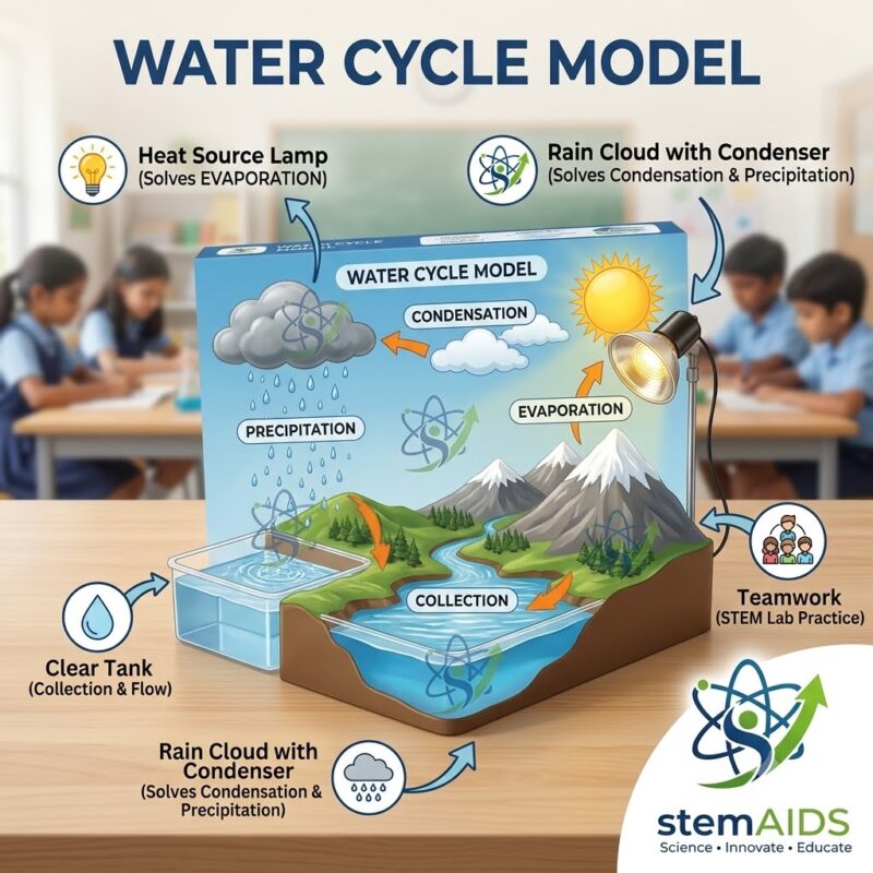 Water Cycle Model 1 Water Cycle Model - Stem Kits | STEMAids