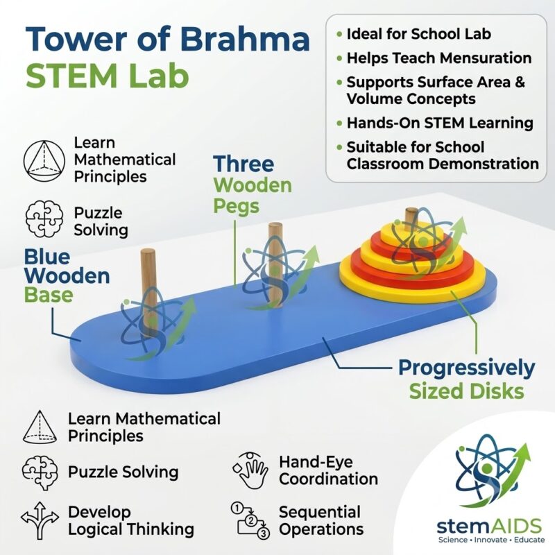 Tower of Brahma 1 Tower of Brahma - Stem Kits | STEMAids