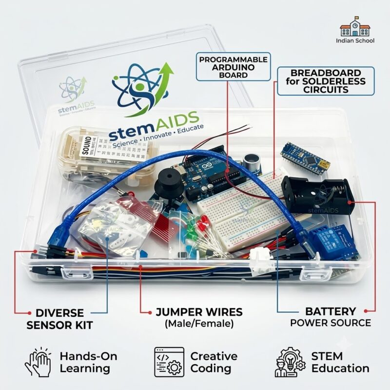 Arduino Learning Kit 1 Arduino Learning Kit - Stem Kits | STEMAids