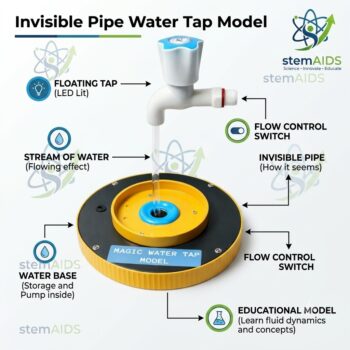 Invisible Pipe Water Tap Model - Stem Kits | STEMAids