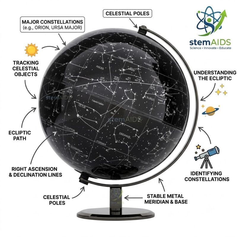 Astronomical Globe Model 1 Astronomical Globe Model - Astronomy Lab Kits | STEMAids