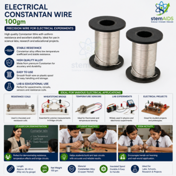 Electrical Constantan Wire 100gm - General Items | STEMAids