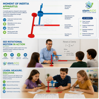 Moment of Inertia Apparatus - Stem Kits | STEMAids