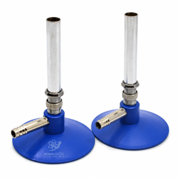 Laboratory Bunsen Burner Set of 2 - Metalware | STEMAids