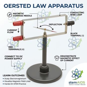 Oersted Law Teaching Apparatus - Stem Kits | STEMAids