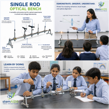 Single Rod Optical Bench - Light & Optics | STEMAids