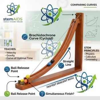 Brachistochrone Experiment Model - Stem Kits | STEMAids