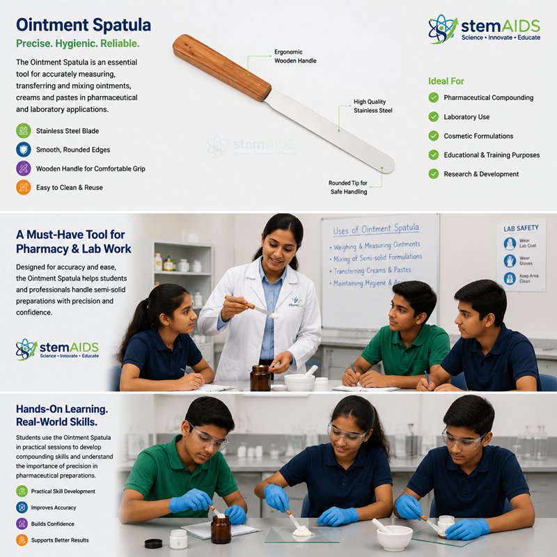 Ointment Spatula 1 Ointment Spatula - Pharmacy | STEMAids
