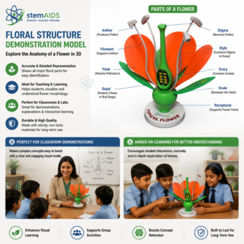 Floral Structure Demonstration Model - Biology Models | STEMAids